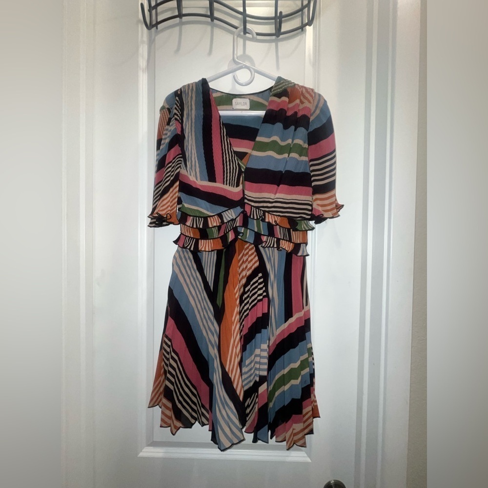 Saylor women’s pleated dress